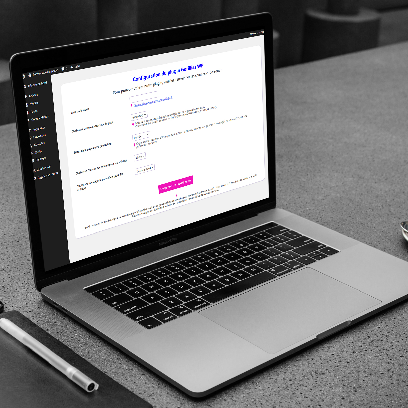 Image pour illustrer le projet Gorillias